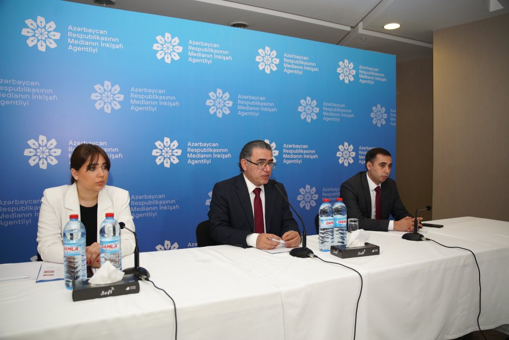 Region mediasi numayendelerinin istiraki ile konfrans bas tutub, region gencleri ucun telim kecilib