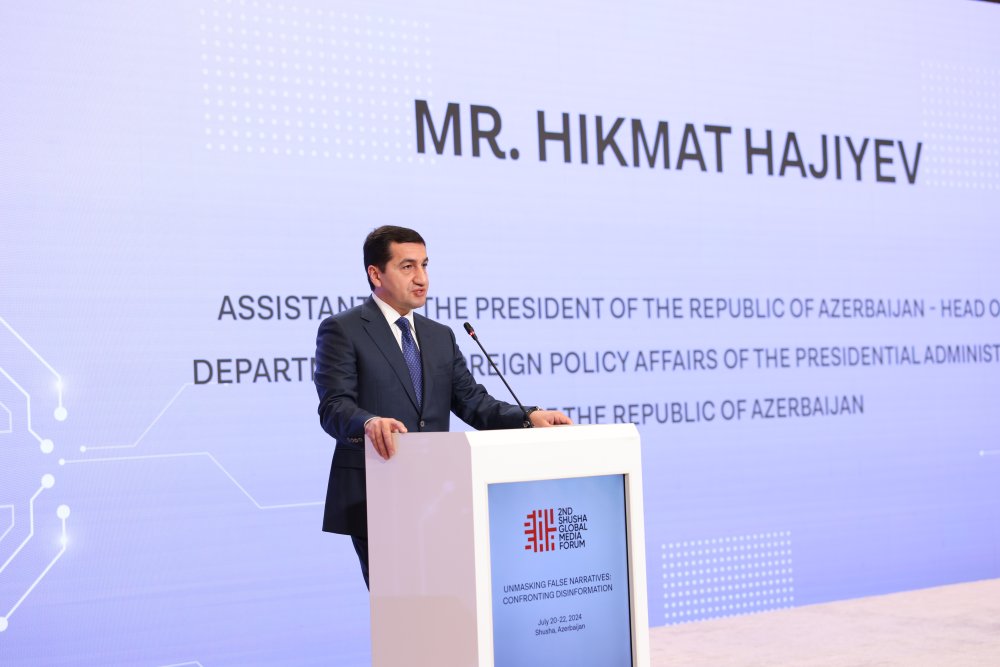 &ldquo;Yalan melumatlarin ifsasi: Dezinformasiyaya qarsi mubarize&rdquo; movzusunda 2-ci Susa Qlobal Media Forumu davam edir