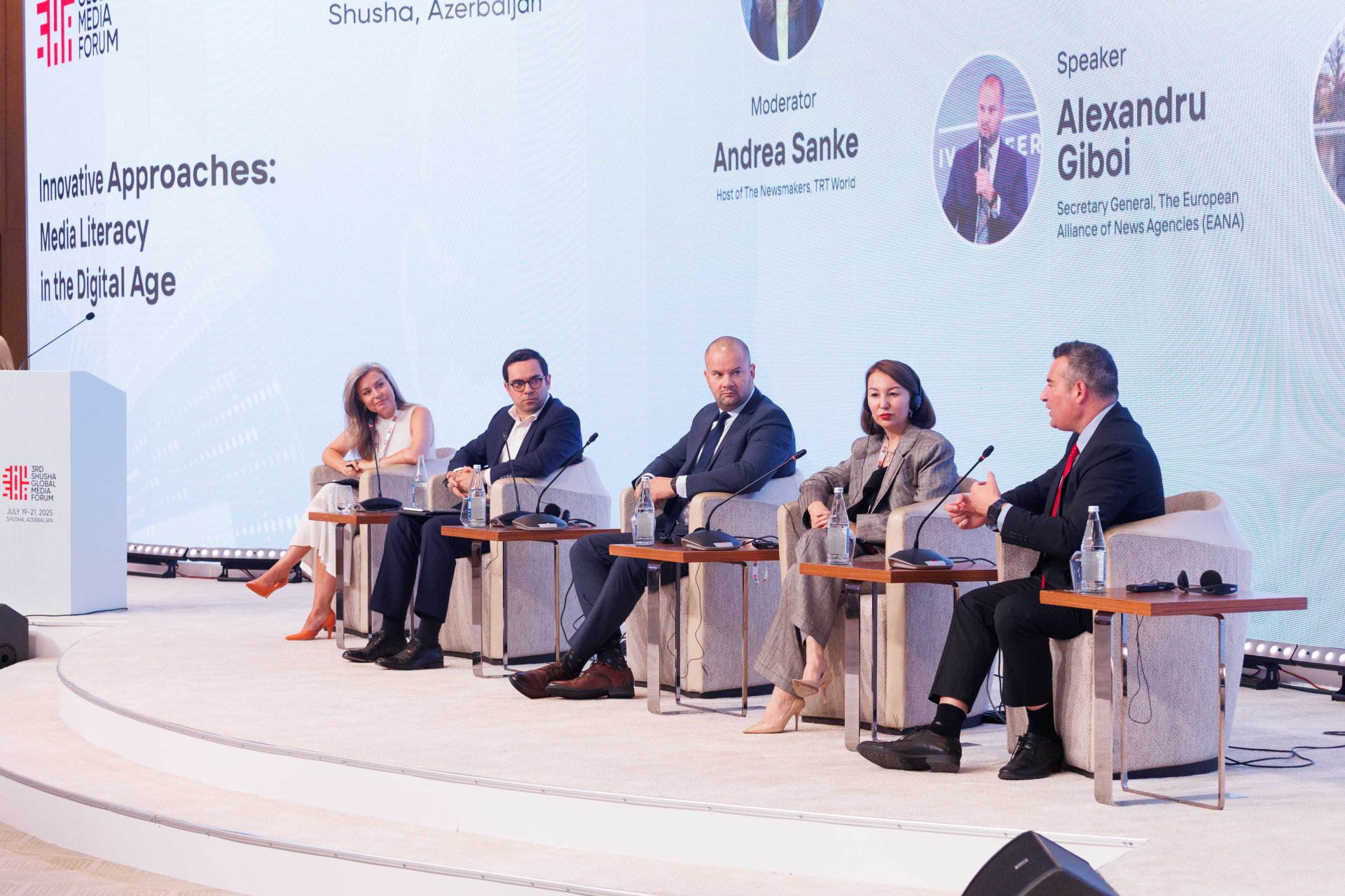 3-cu Susa Qlobal Media Forumunda &ldquo;Innovativ yanasmalar: Reqemsal dovrde media savadliligi&rdquo; movzusunda ilk panel sessiya kecirilib