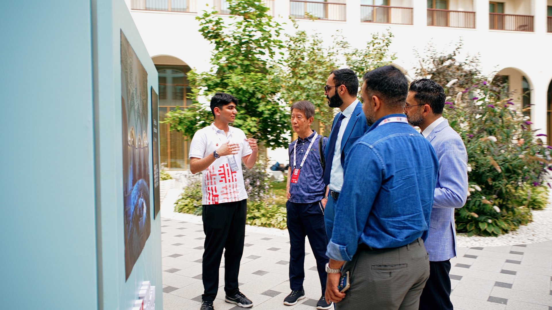 3-cu Susa Qlobal Media Forumu cercivesinde Qarabagin medeni irsi ve tarixi abideleri ile bagli aciq havada sergi teskil olunub