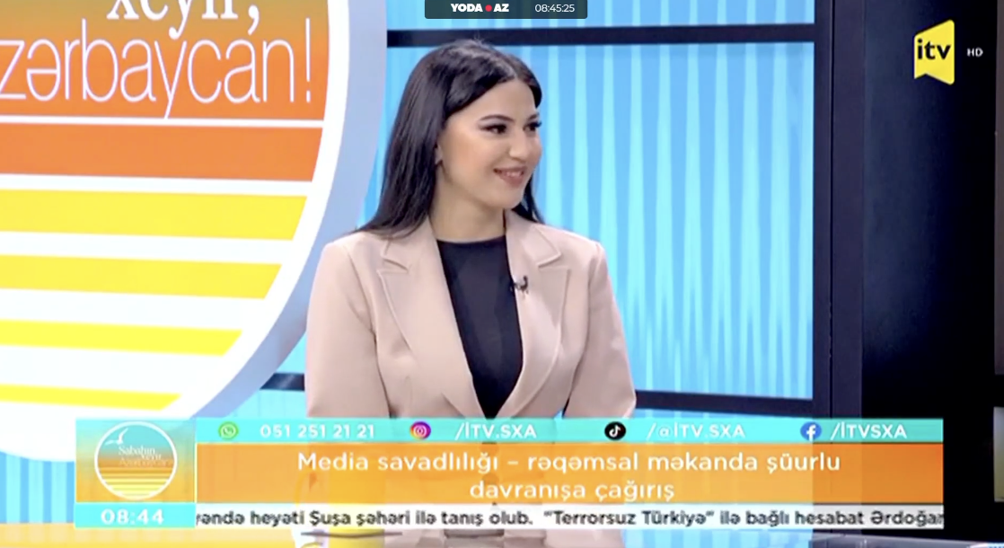 Media savadliligi - reqemsal mekanda suurlu davranisa cagiris | Seide Sefiyeva