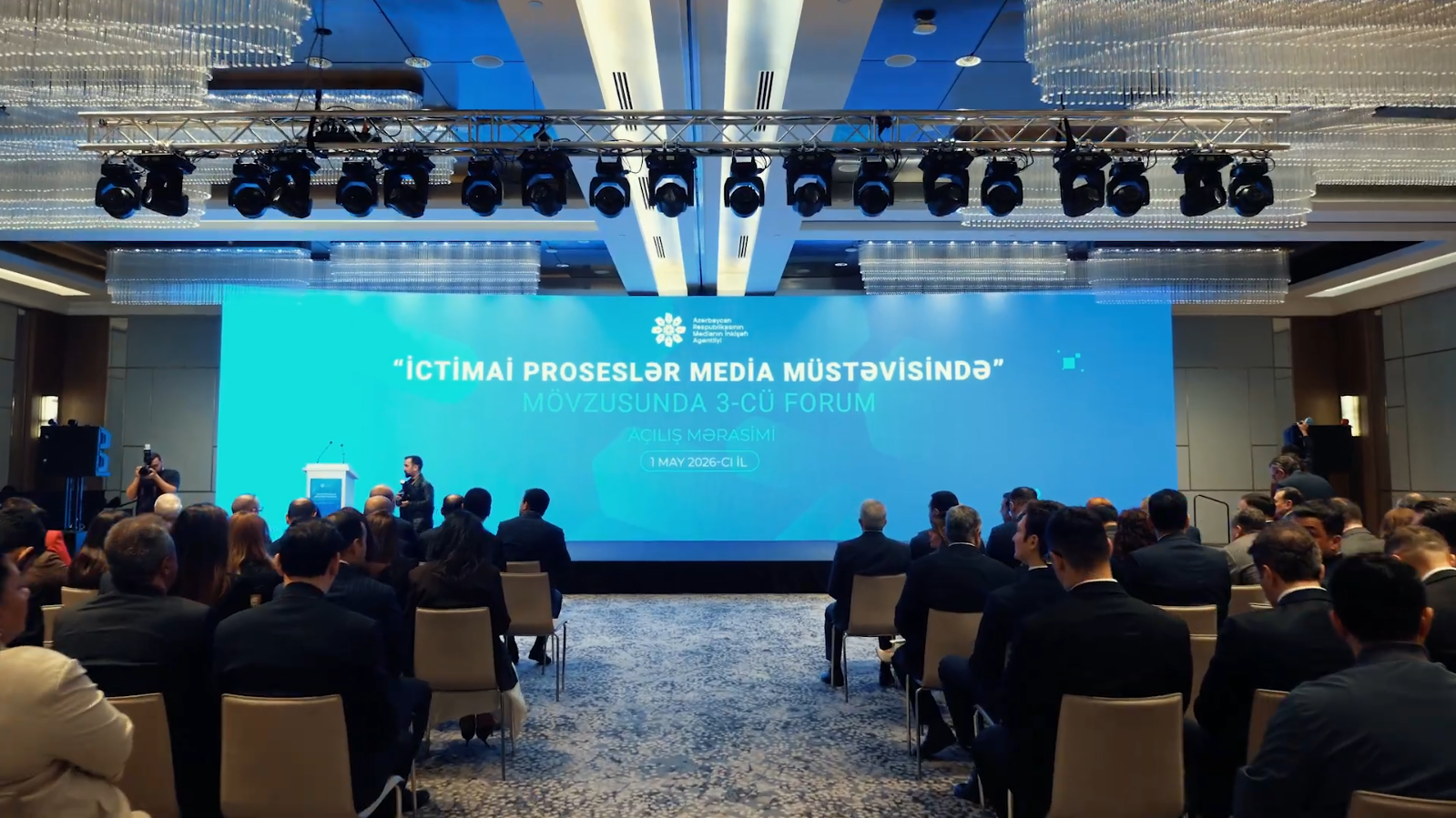 &ldquo;Ictimai prosesler media mustevisinde&rdquo; movzusunda III Forum