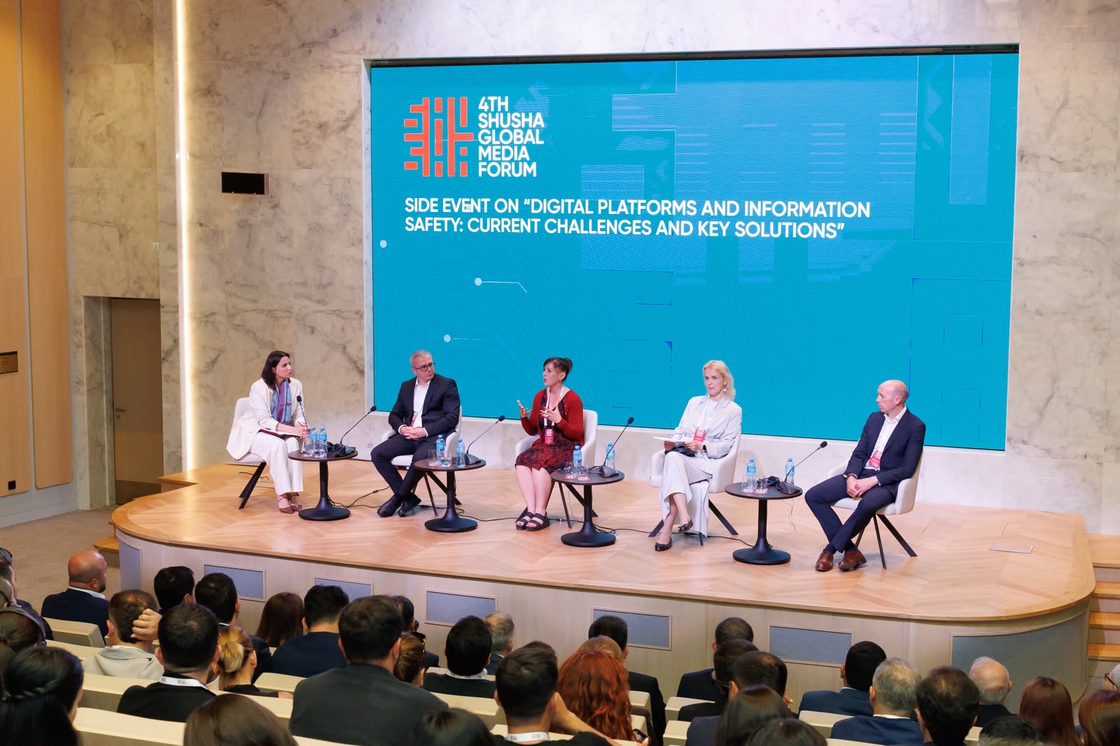 Susa Qlobal Media Forumu cercivesinde &ldquo;Reqemsal platformalarda tehlukesiz informasiya muhiti: Muasir cagirislar ve vacib heller&rdquo; movzusunda paralel tedbir kecirilib