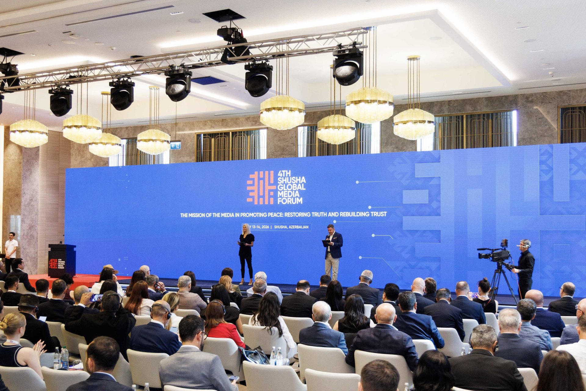 &ldquo;Sulhun tesviqinde medianin missiyasi: Heqiqetin berpasi ve etimadin yeniden qurulmasi&rdquo; movzusunda kecirilen 4-cu Susa Qlobal Media Forumu yekunlasib