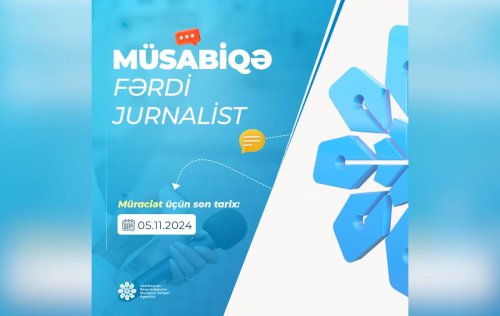 Medianin Inkisafi Agentliyi jurnalistler ucun musabiqe elan edir!