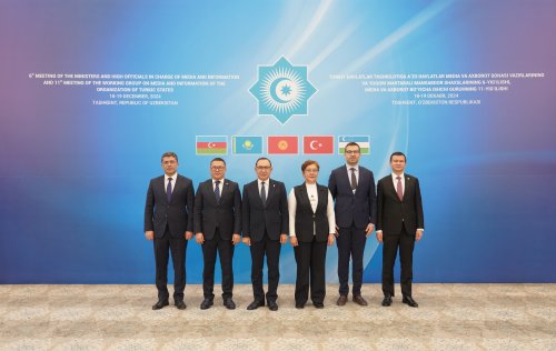 Azerbaycan Respublikasinin numayende heyeti Turk Dovletleri Teskilatinin media ve informasiya uzre mesul nazirlerinin ve yuksek vezifeli resmilerinin 6-ci toplantisinda istirak edib