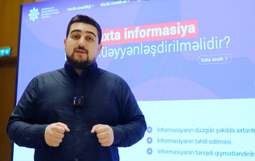 &amp;quot;Media Savadliligi&amp;quot; - Dezinformasiyani askar etmek ucun aletler | Taryel Agazade