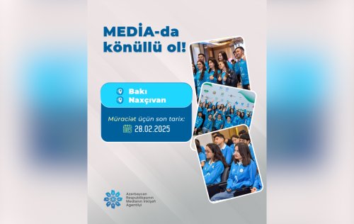 “MEDIA konulluleri” Proqramina yeniden qeydiyyat basladi