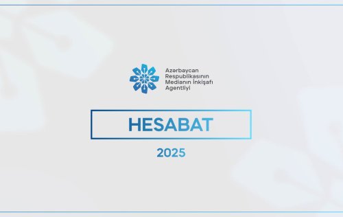 Medianin Inkisafi Agentliyinin mart-aprel aylari uzre hesabati