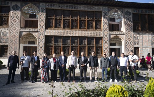 Ozbekistanli media numayendelerinin istiraki ile Seki, Lahic ve Samaxiya mediatur teskil edilib