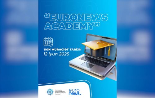 Medianin Inkisafi Agentliyi ve “Euronews” telekanalinin birge emekdasligi ile “Euronews Academy” Azerbaycanda fealiyyete baslayir