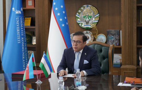 Azerbaycanin bir sira dovlet orqan ve qurumlarinin kommunikasiyaya mesul sexsleri ve media numayendeleri ucun Ozbekistanin Jurnalistika ve Kutlevi Kommunikasiya Universitetinde seminar teskil olunub