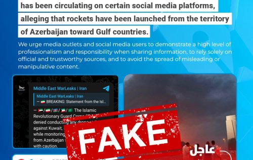 Statement by the Media Development Agency of the Republic of Azerbaijan