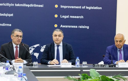 Media numayendeleri ucun insan huquqlarinin qorunmasina dair maariflendirici sessiya kecirilib