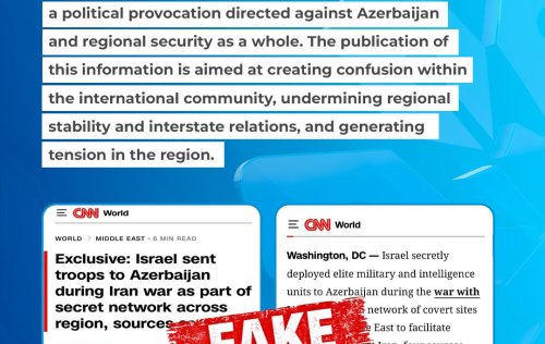 Statement by the Media Development Agency of the Republic of Azerbaijan