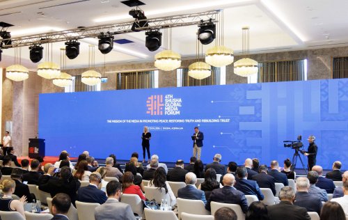 &ldquo;Sulhun tesviqinde medianin missiyasi: Heqiqetin berpasi ve etimadin yeniden qurulmasi&rdquo; movzusunda kecirilen 4-cu Susa Qlobal Media Forumu yekunlasib