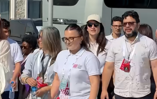 4-cu Susa Qlobal Media Forumunun istirakcilarinin Xocali ve Xankendi seherlerine seferi