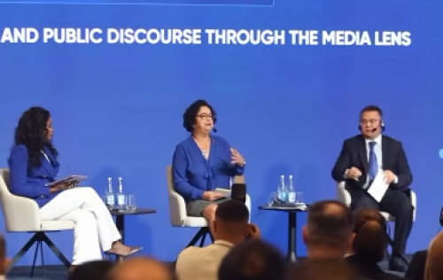 &ldquo;Media obyektivinde sulh quruculugu ve ictimai diskurs&rdquo; movzusunda ilk panel muzakire