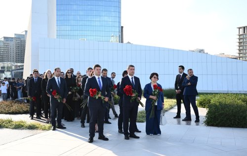 Media ve Yayim Surasinin kollektivi Zefer parkini ziyaret edib