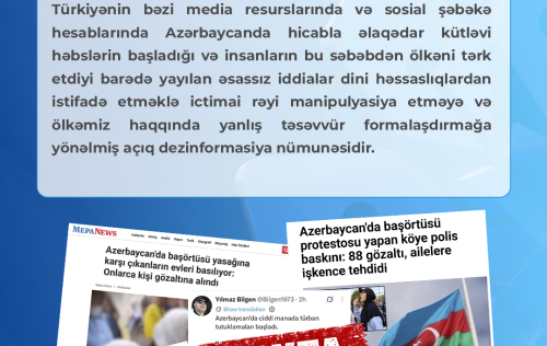 Azerbaycan Respublikasi Media ve Yayim Surasinin aciqlamasi