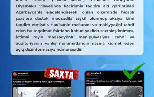 Azerbaycan Respublikasi Media ve Yayim Surasinin aciqlamasi
